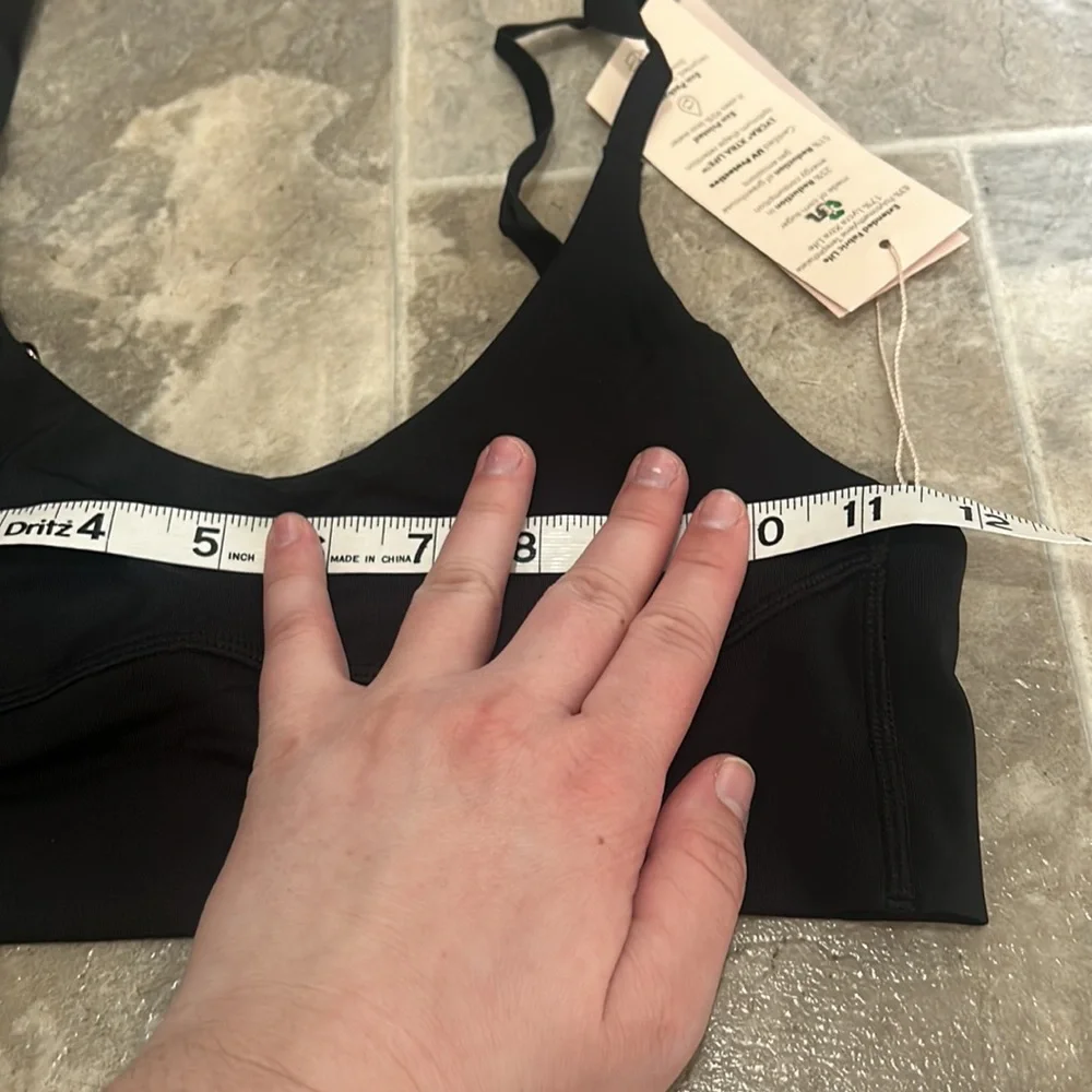 NWT Free People We Are Hah Cami BrHAH Black Bra No Padding XS